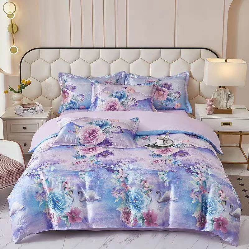 【菲姐专属】2025新款宋锦贡缎提花高奢四件套