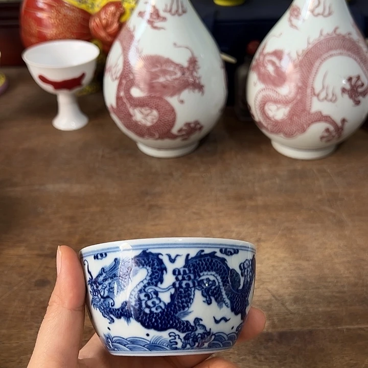 盘青花瓷器精品精品