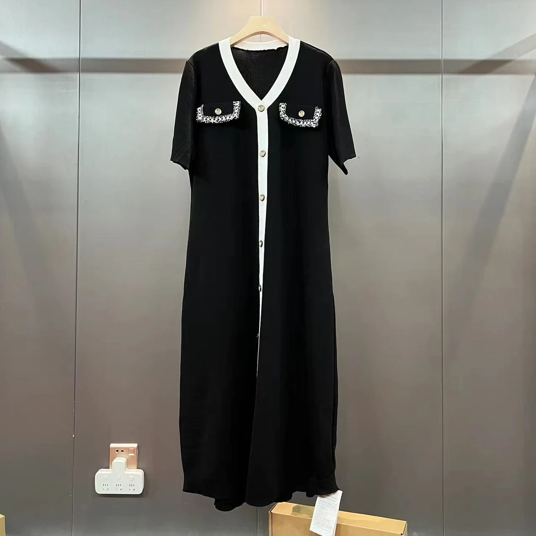 [ZZ原创]A90#法式小香风优雅极简经典显瘦百搭连衣裙