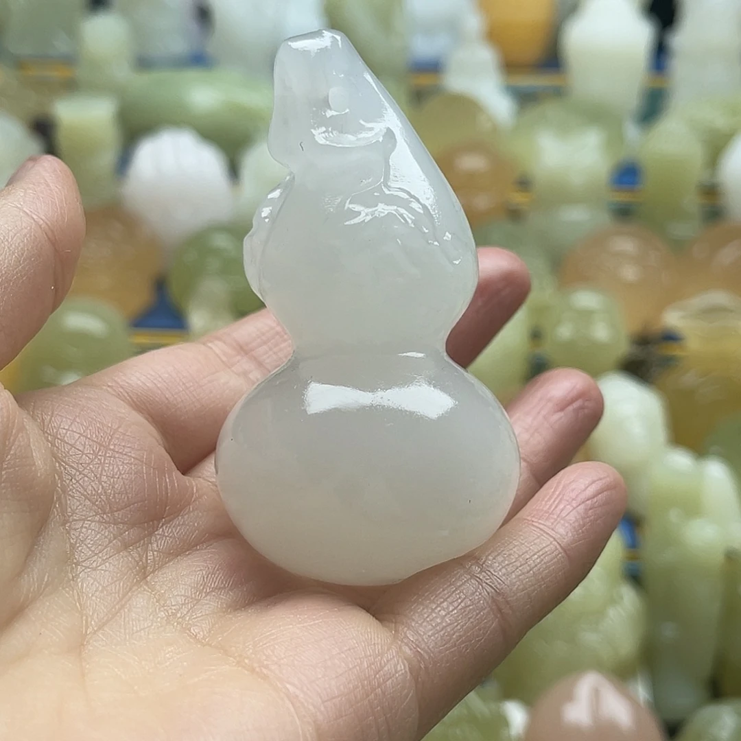 玉天然桌面小摆件