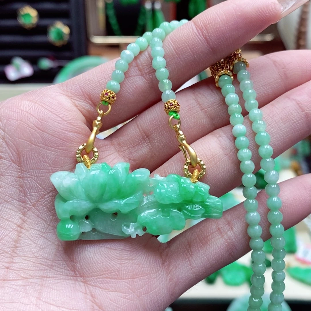 颈饰未镶嵌翡翠翡翠吊坠