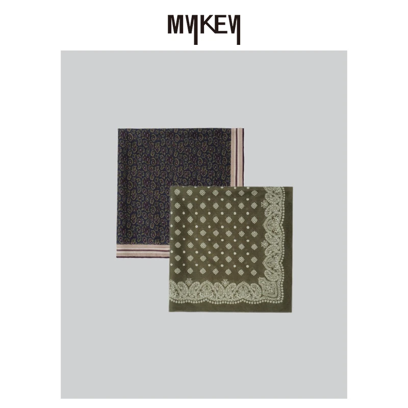 Mykey · 丨温润典雅丨丝棉方巾丨MK5A126