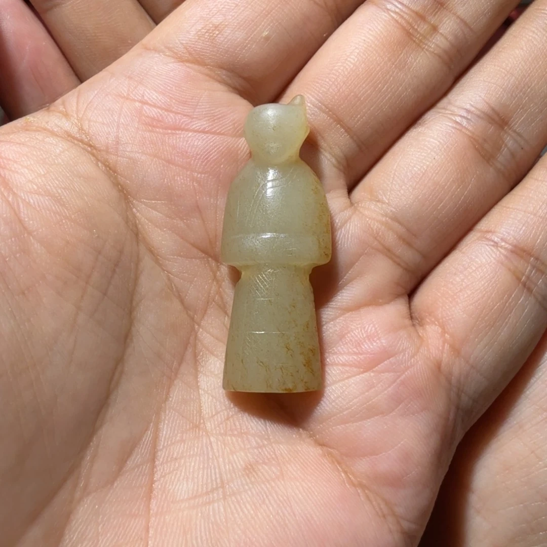 飞***天未镶嵌和田玉挂件