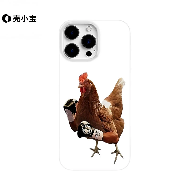 拳鸡王适用苹果15promax手机壳iphone16小众14/13搞怪12华为/oppo