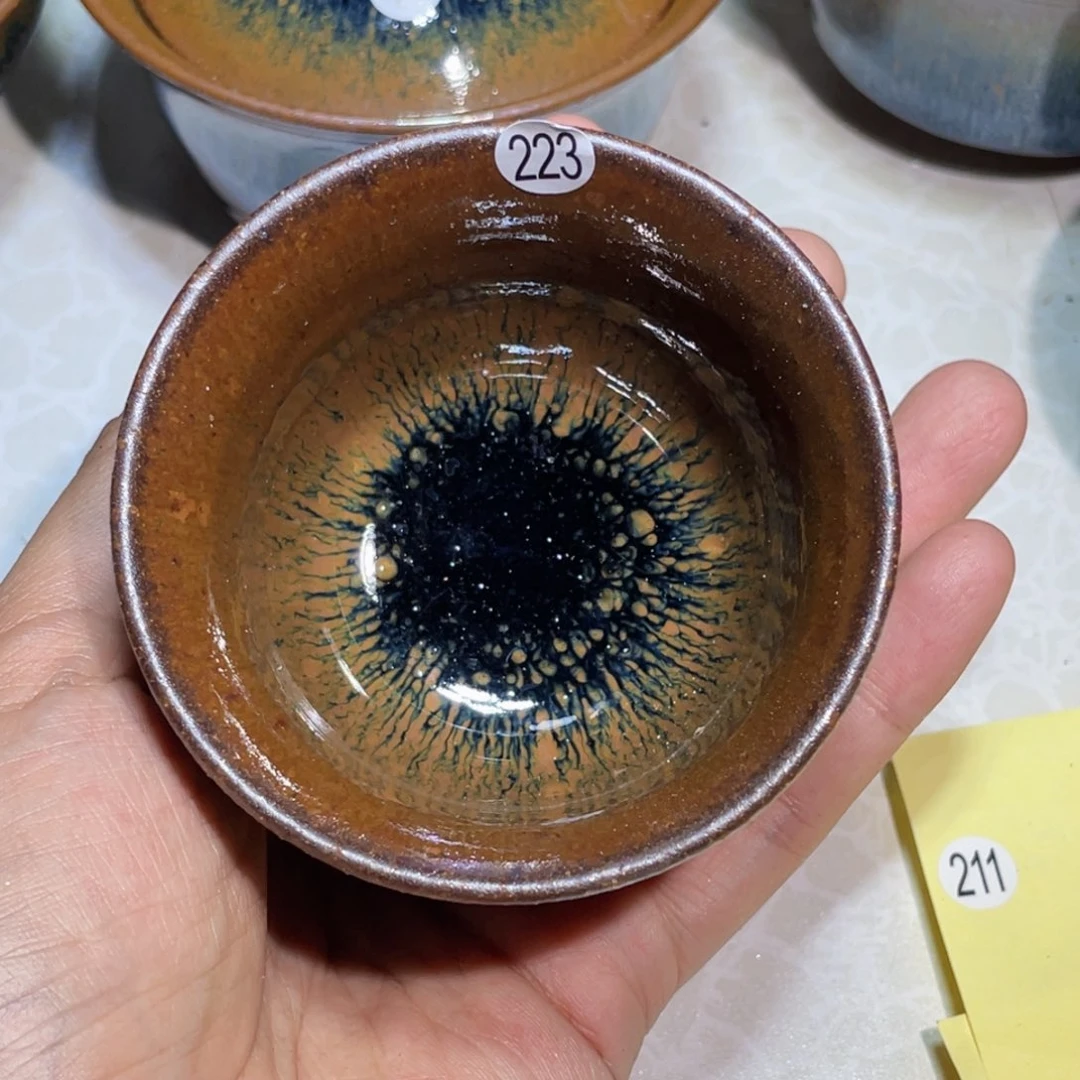 茶盏龙窑柴烧建盏223