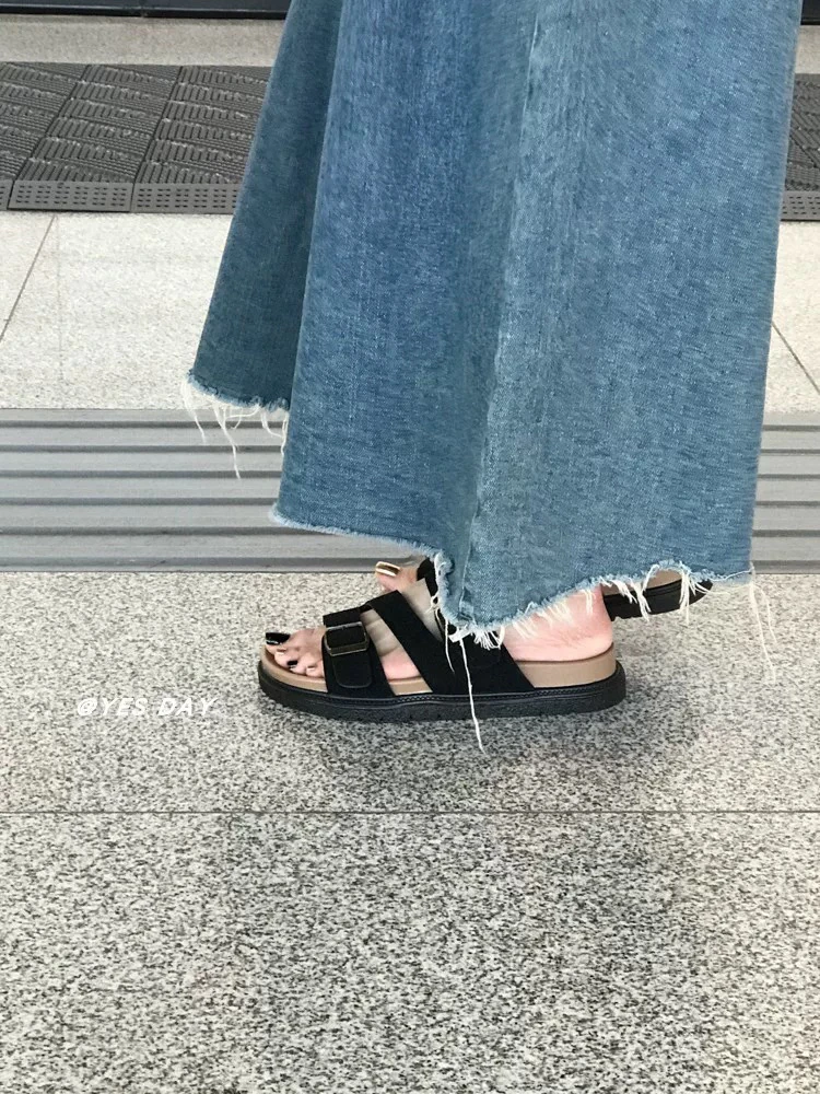 邹先森861-55凉拖鞋女夏季防滑沙滩休闲时尚外穿拖鞋软底