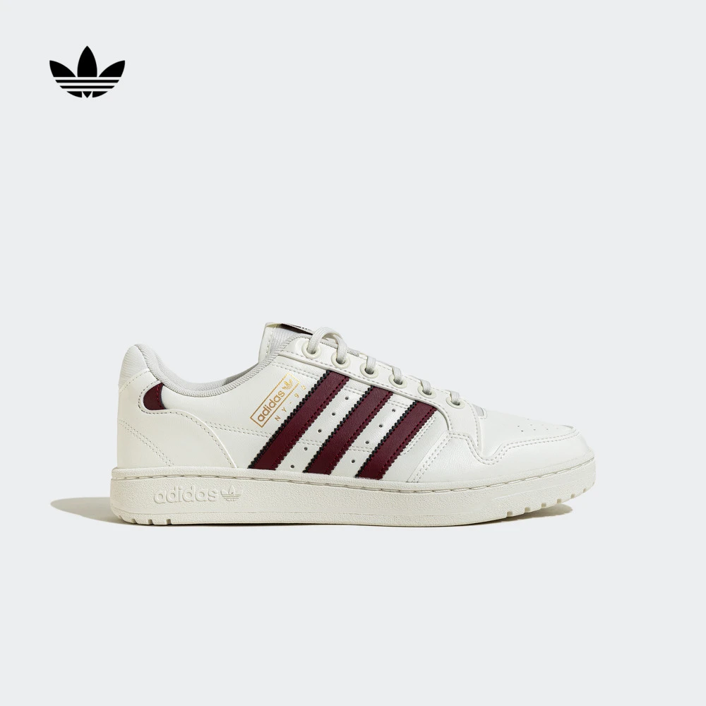 双旦礼遇阿迪达斯三叶草 NY 90 STRIPES运动板鞋小白鞋男女JP6323