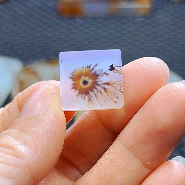 未镶嵌玛瑙/玉髓珠宝半成品