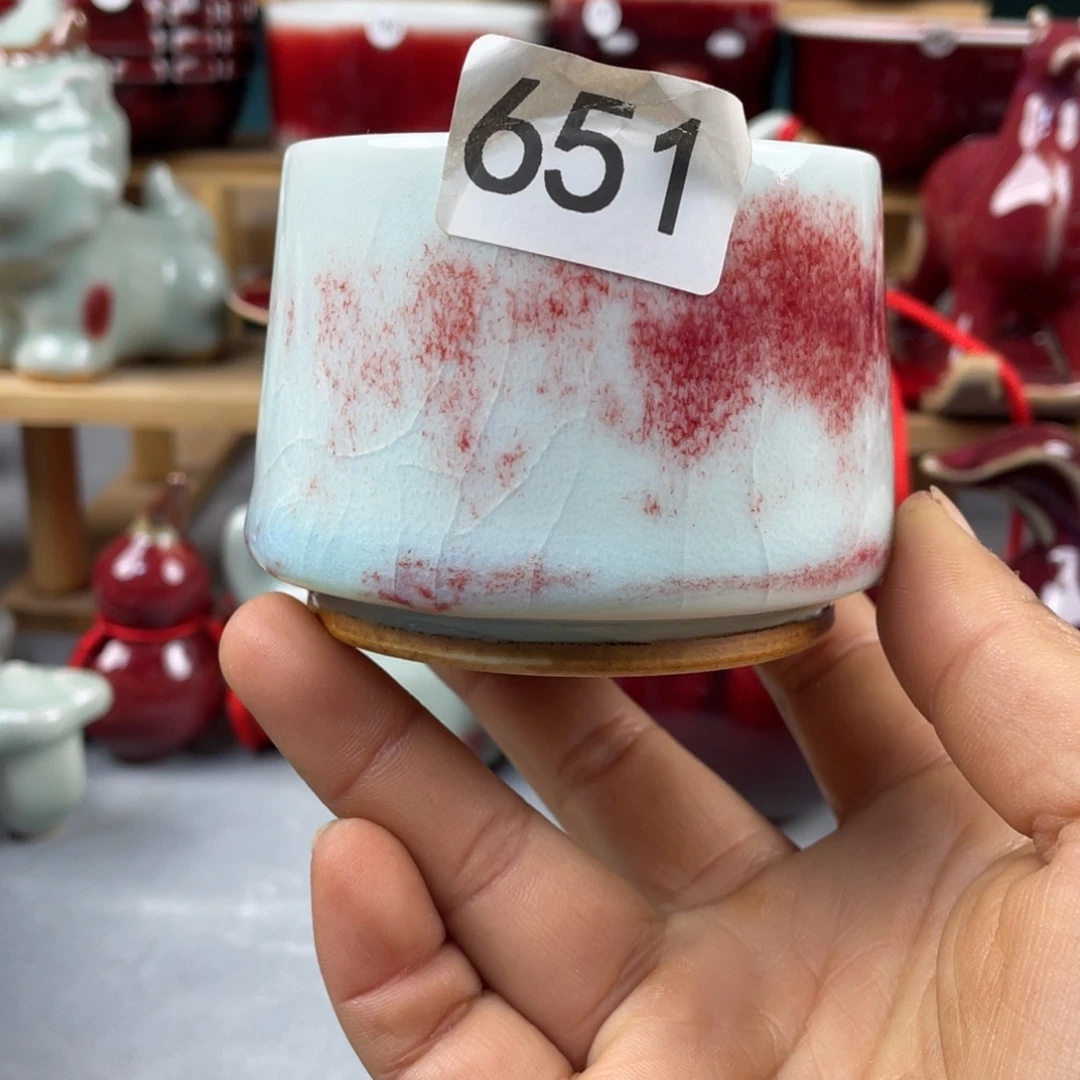 瓷片纯手工制作…………微微瑕