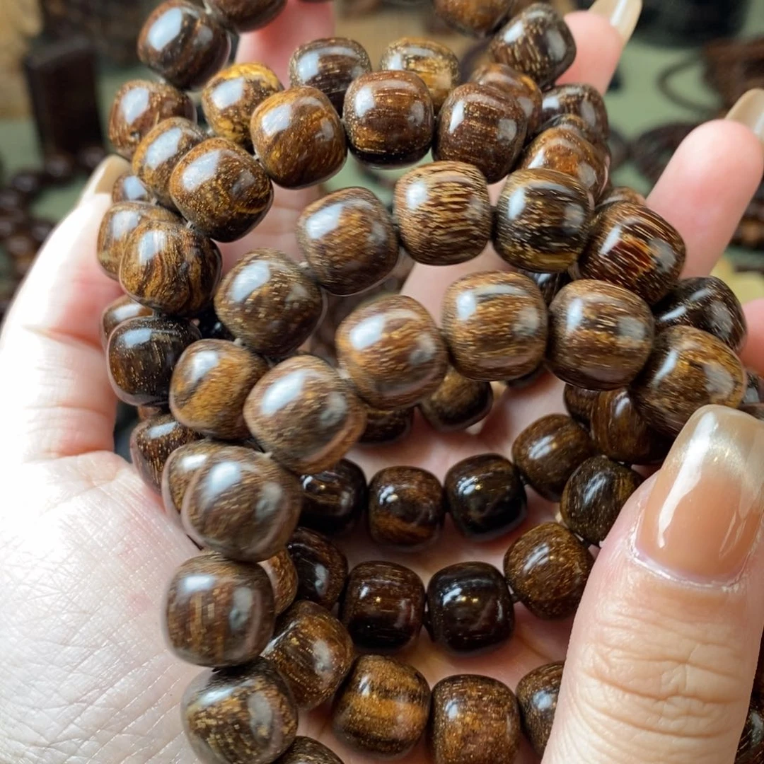 贡木手串/手链1213深绿902