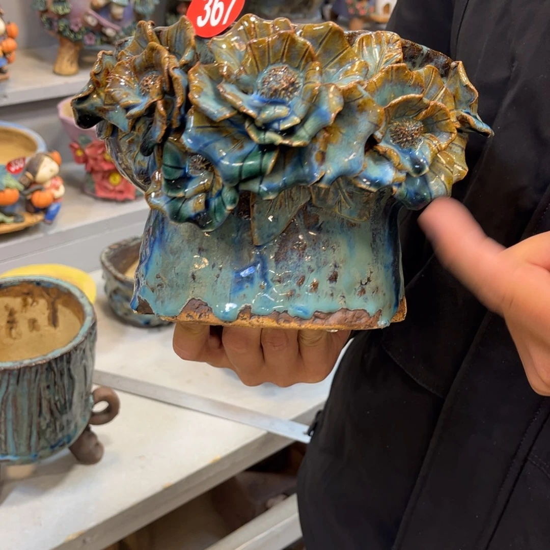 陶瓷微瑕367 号陶然花盆新年福利