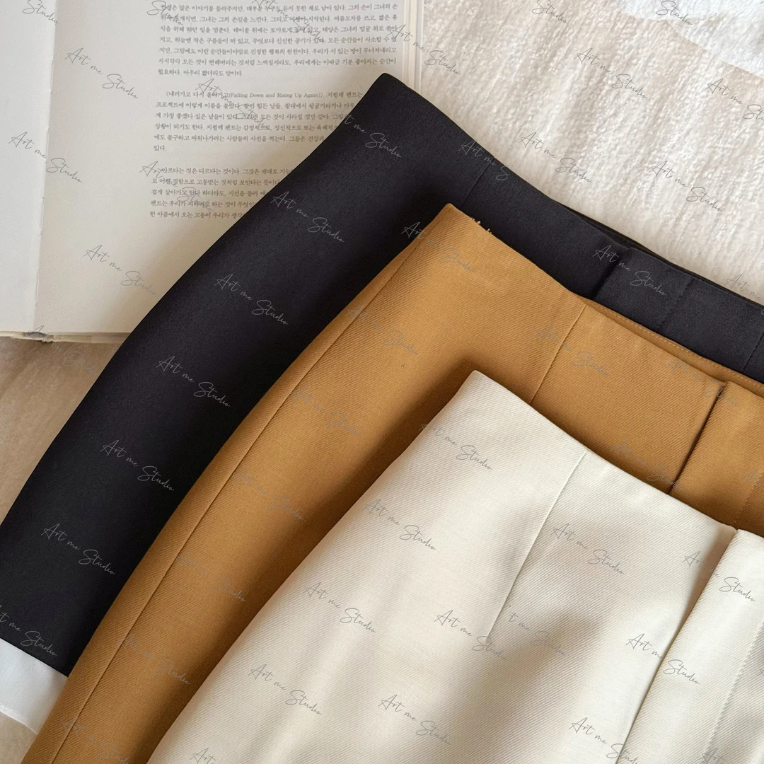 琥珀色温柔优雅姐姐风气质显腿长一绝万能搭假两件短裤裙w1859q2