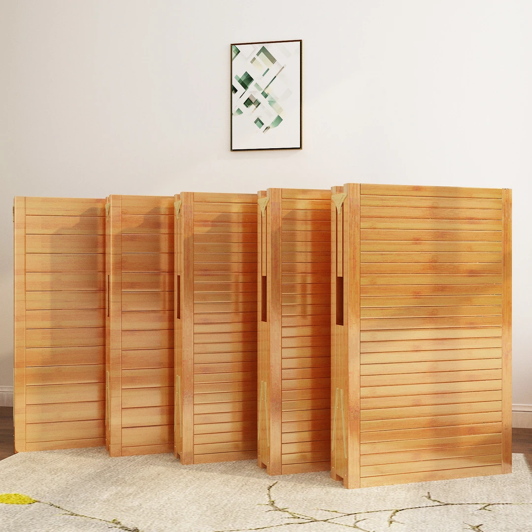 竹床折叠床双人单人简易床午休午睡家用实木凉床结实耐用竹子小床