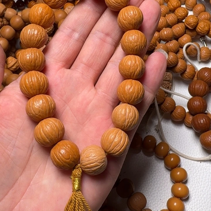 猴头核桃手串星*聚宝盆