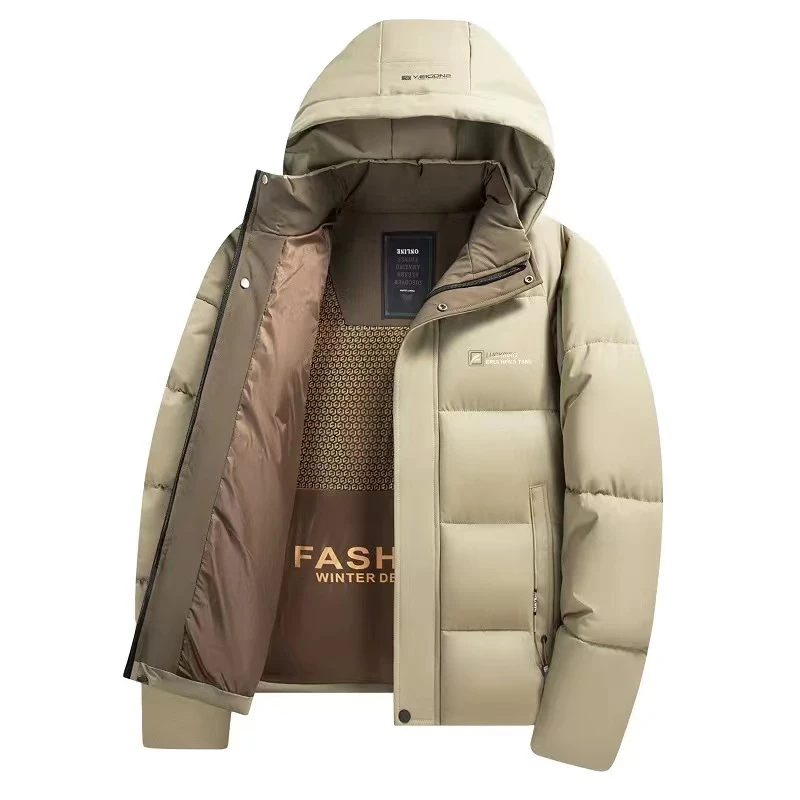 01新款冬季外套-男士休闲棉衣加厚保暖棉服可拆卸帽外套