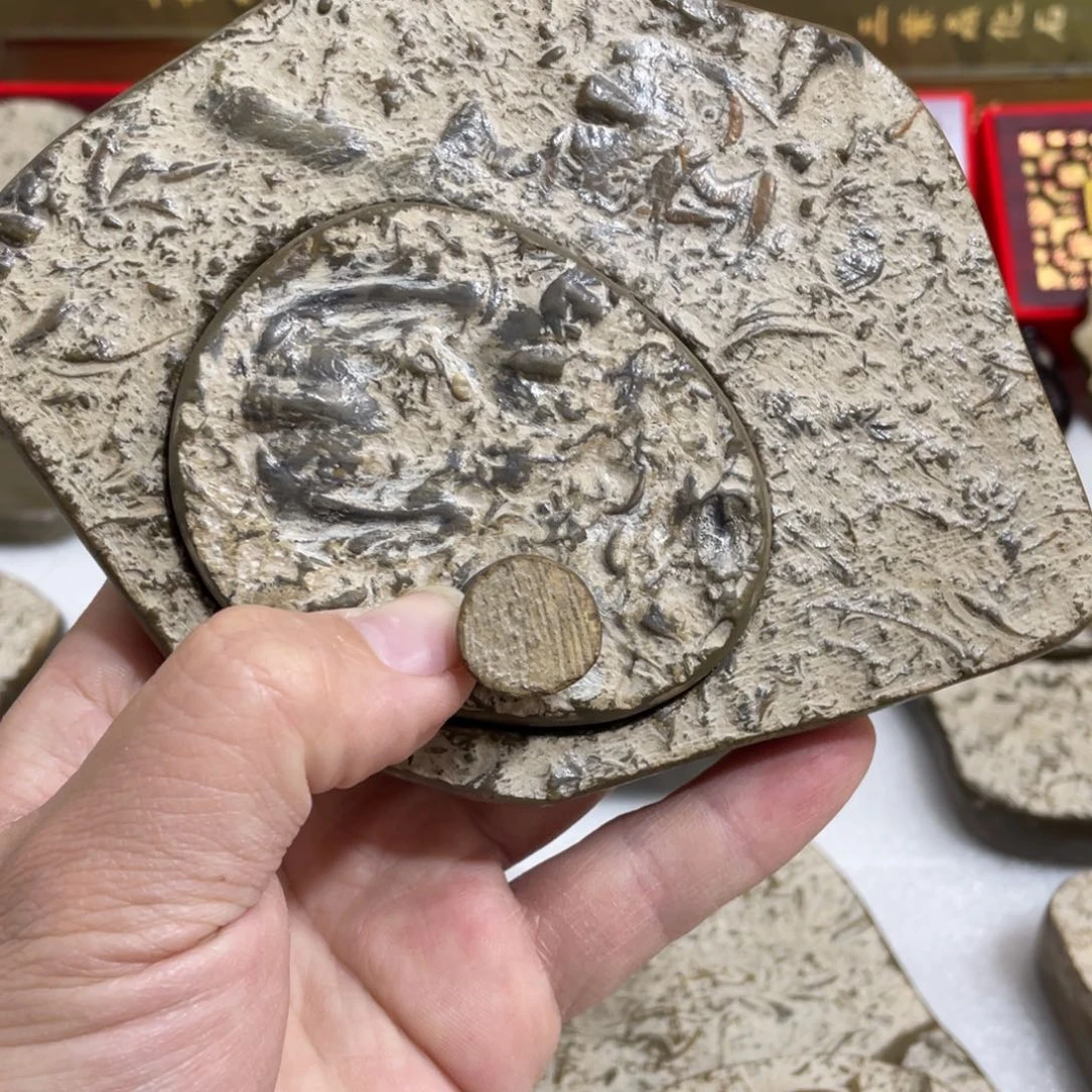 大***潘有机玻璃燕子石砚台