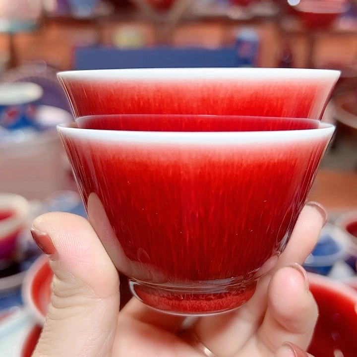 瓷片景德镇品艺轩郎红