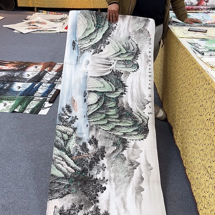 国画手绘国画作品真好看