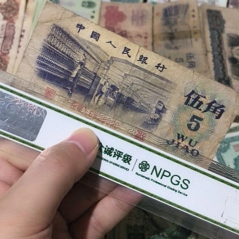 1张退市旧票福利品五角