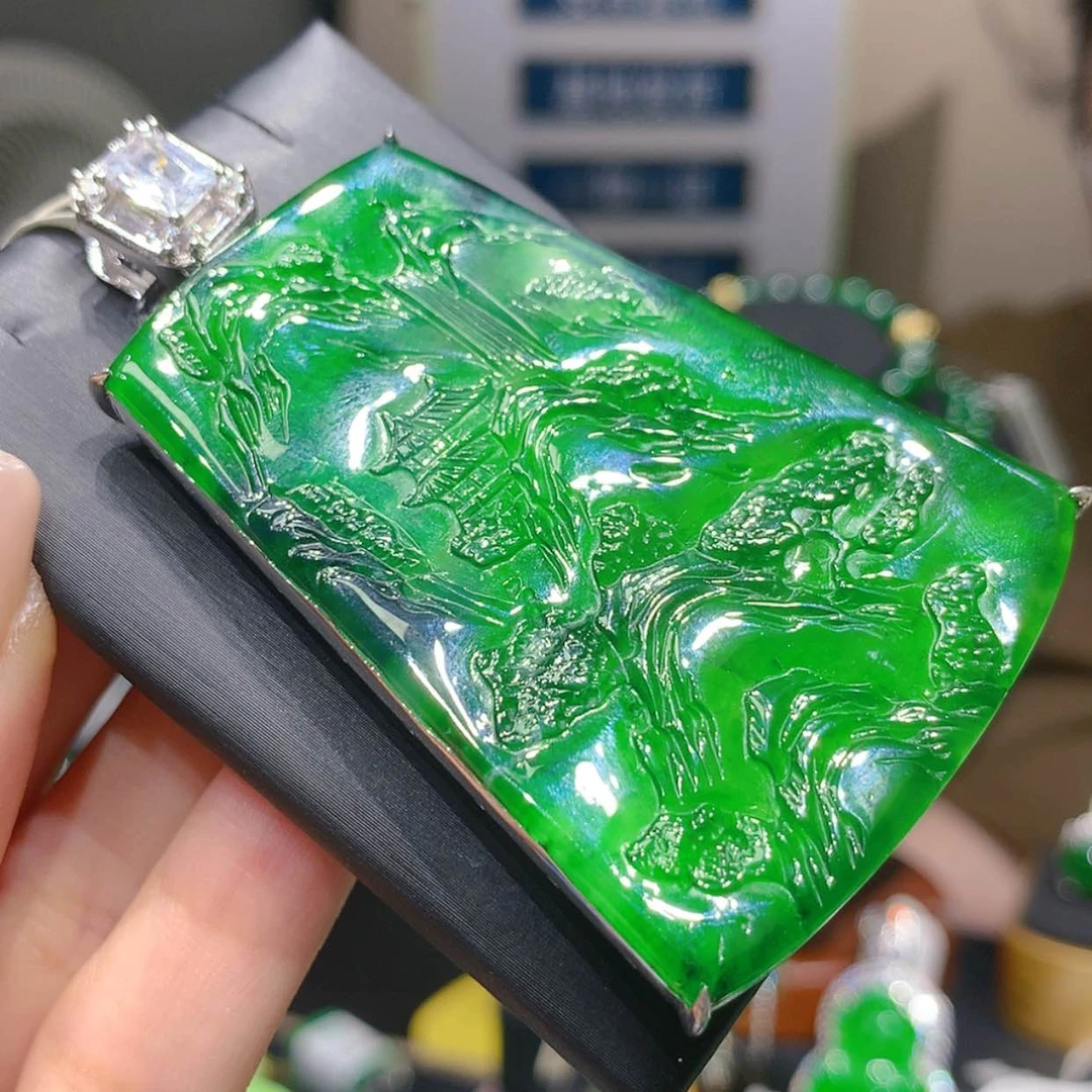 【闪购商品】颈饰未镶嵌翡翠6柒姐