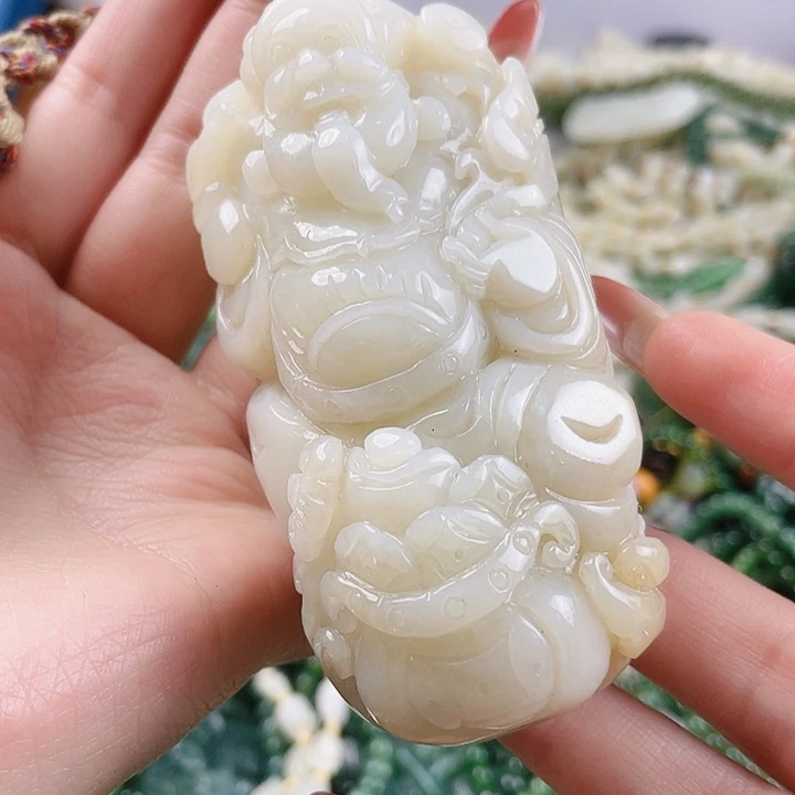 未镶嵌和田玉挂件