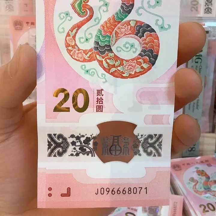 塑料小蛇钞号码096668071