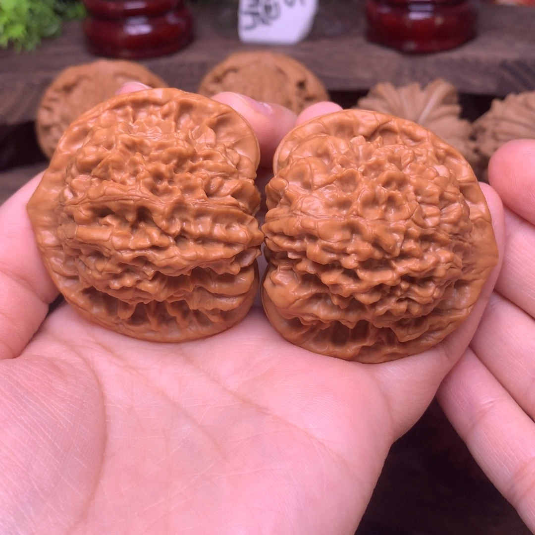 文玩核桃吊坠49官帽全品