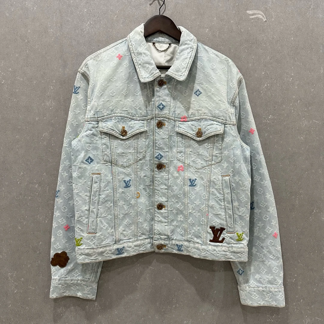 99新 LouisVuitton/路易威登  tyler联名 牛仔外套48码  SL004335