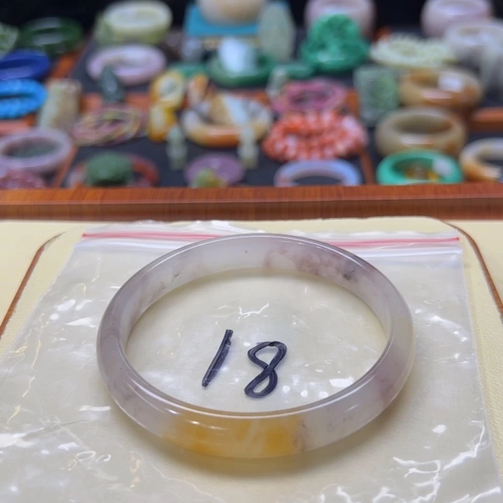 未镶嵌手镯石英质玉丹*18