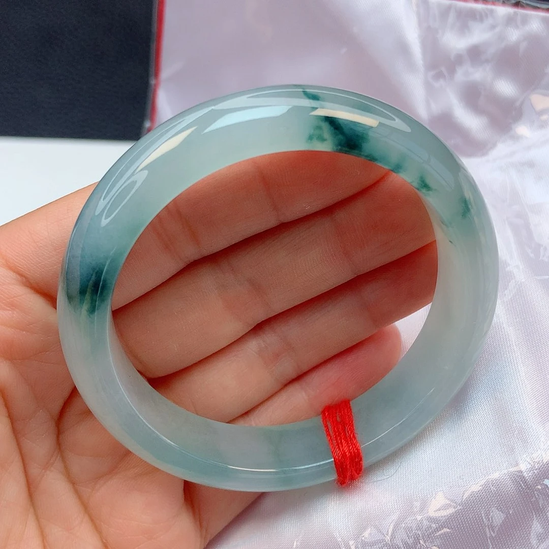未镶嵌手镯翡翠53圈