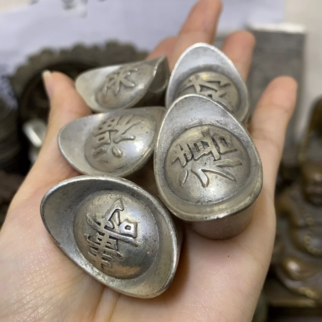 金属复古工艺品五福