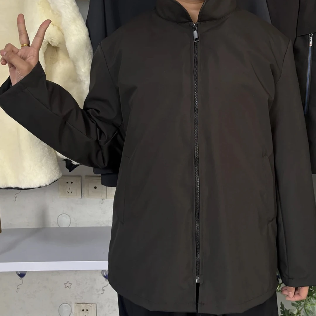 （立领）冬季活领可拆卸派克服两件套中老年保暖加厚防风抗寒