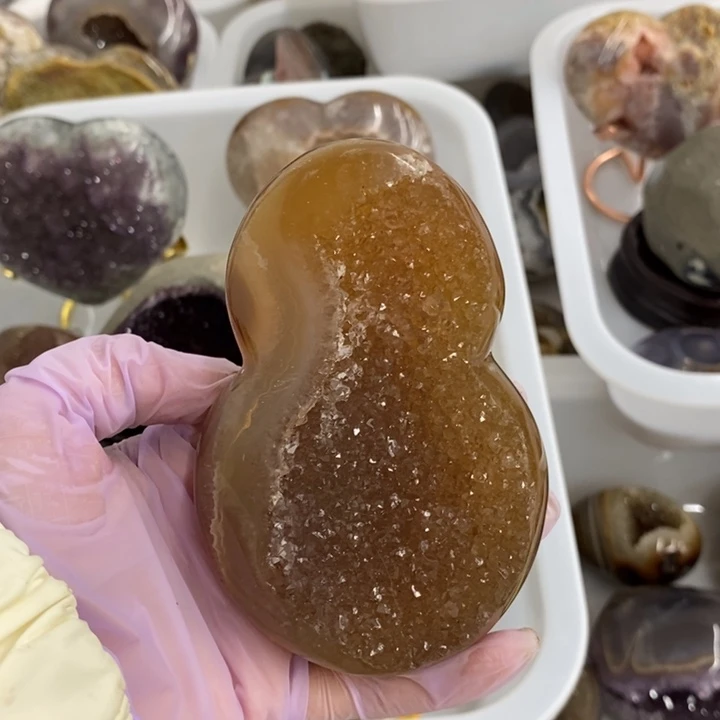 未镶嵌紫晶珠宝半成品57