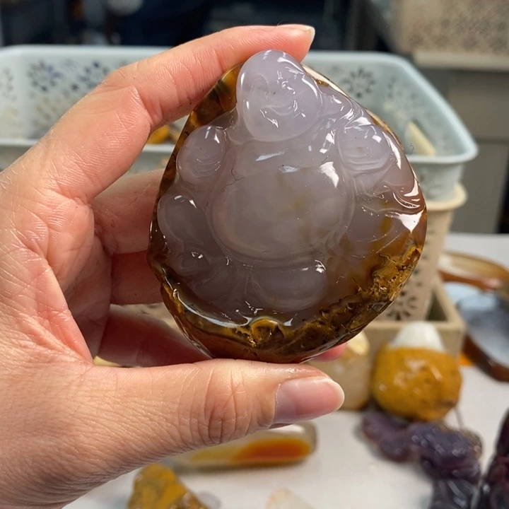 玛瑙/玉髓吊坠(不含链)未镶嵌