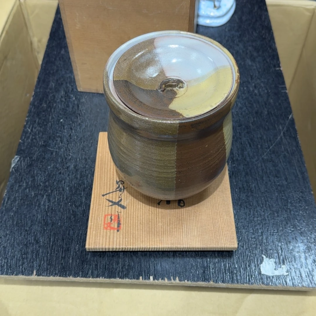 陶瓷日本中古工艺品摆件