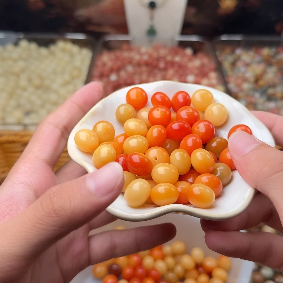 手串菩提根/象牙果50颗加州落日算盘14