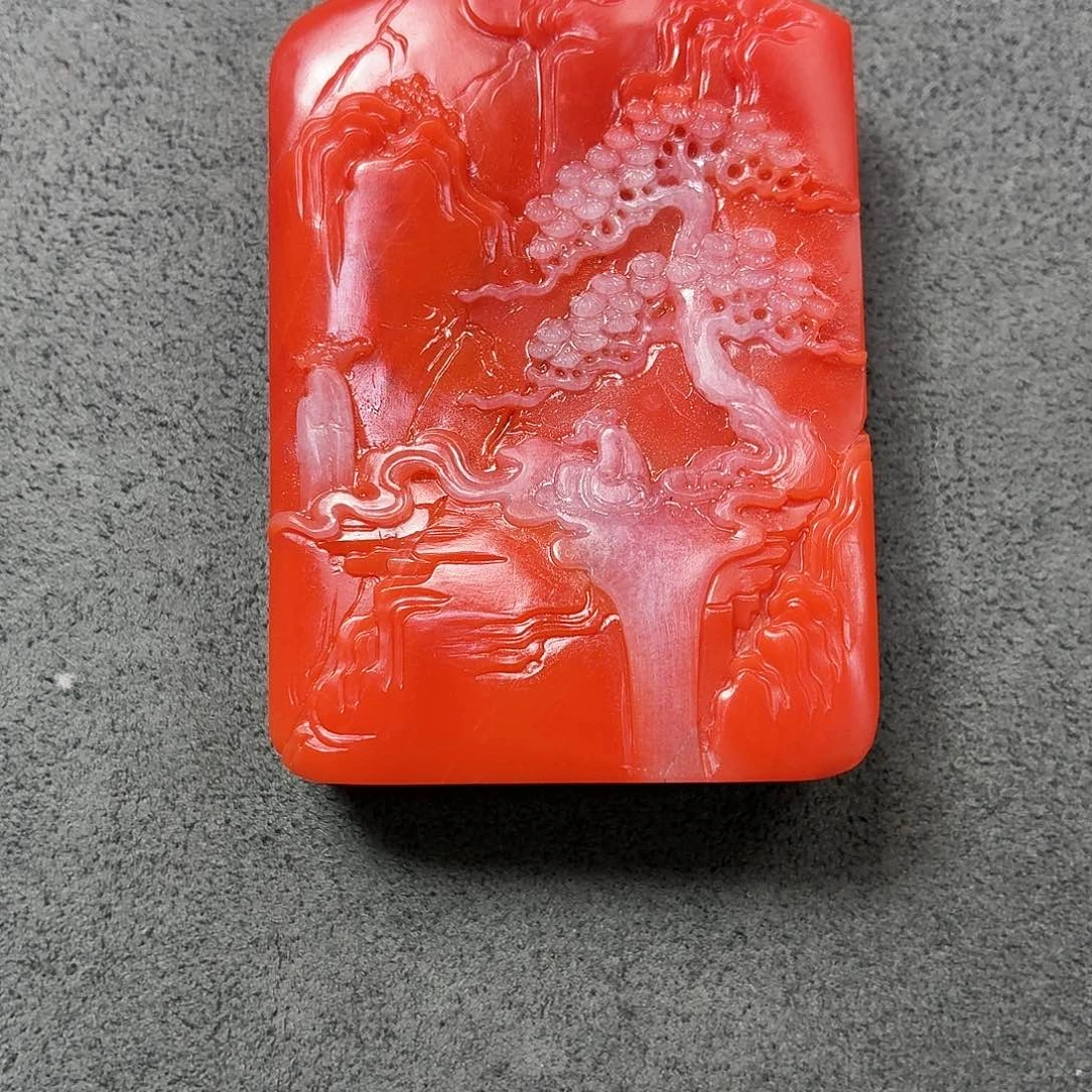 O***y南红玛瑙未镶嵌求仙问道