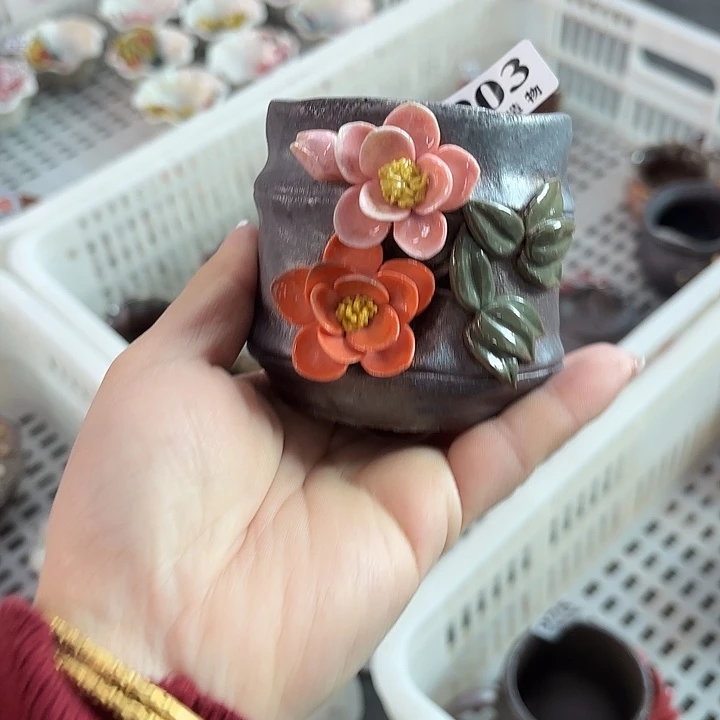 胡***杨山泉造物手工制作柴烧203