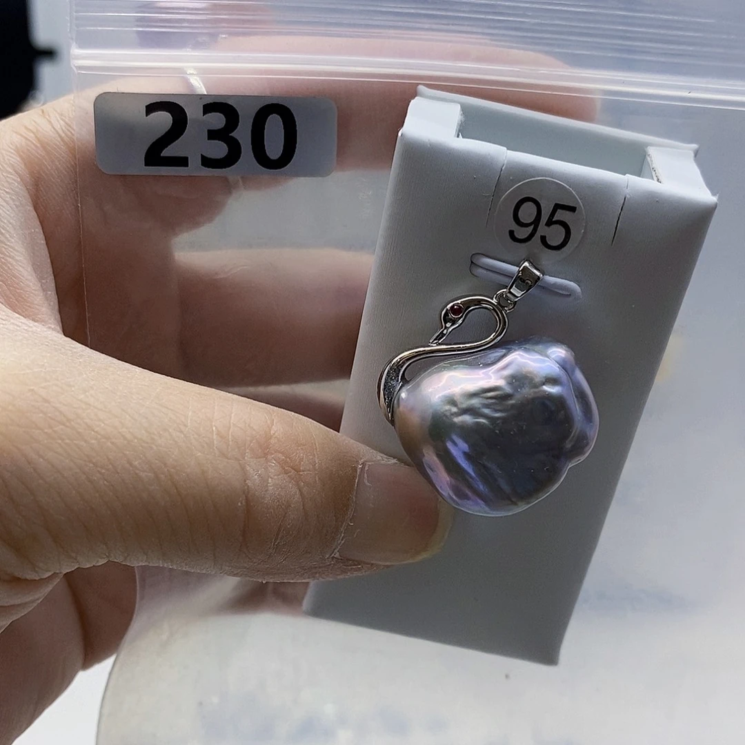 颈饰合金淡水珍珠