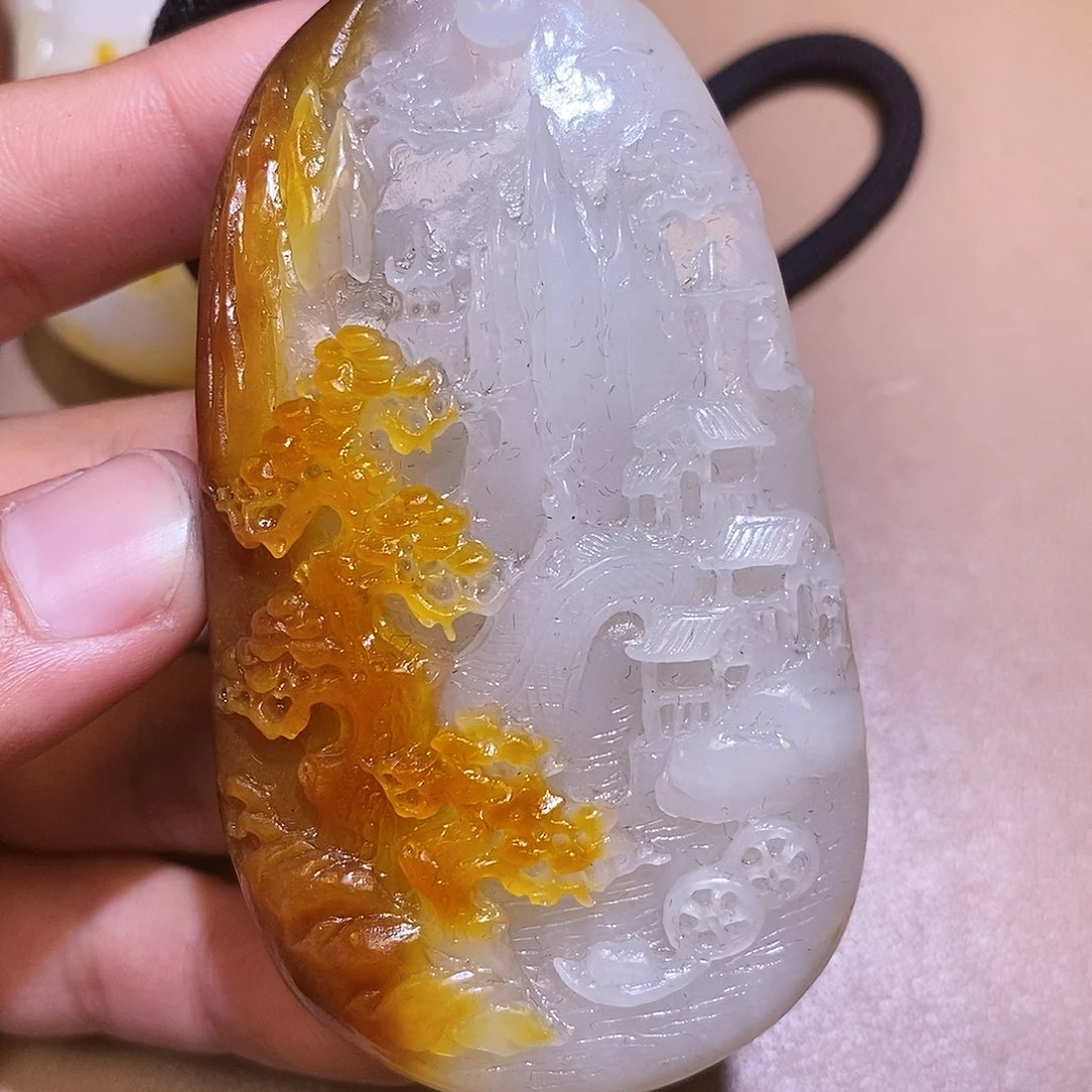 和田玉颈饰未镶嵌L8