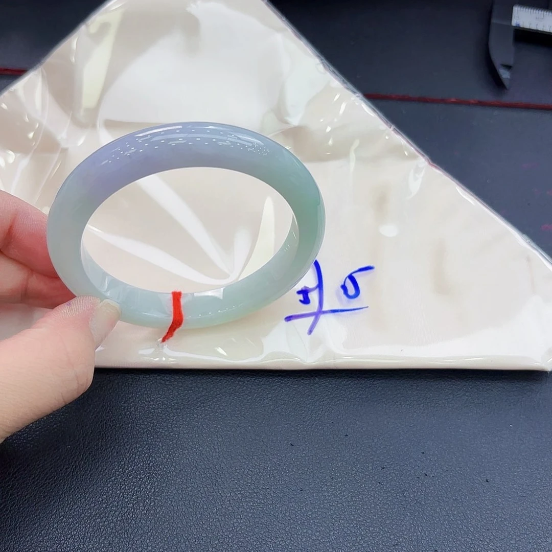 翡翠手镯未镶嵌精品57.56