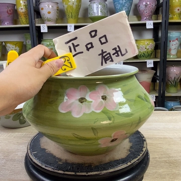 景德镇高温陶瓷花盆