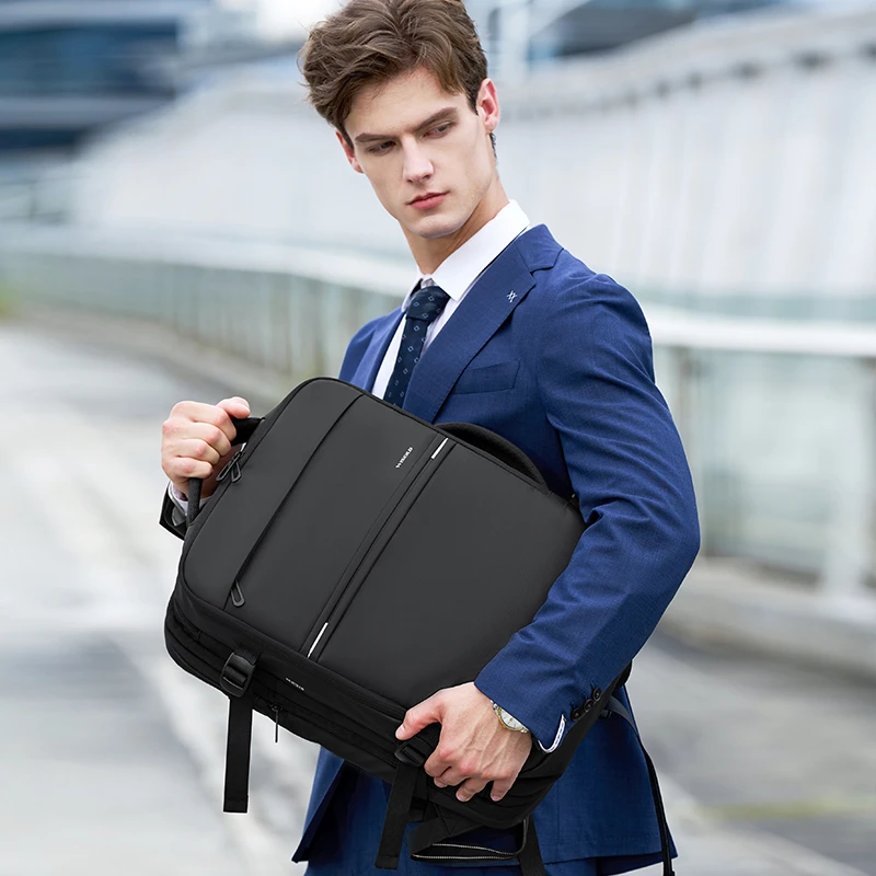 多功能双肩包男士商务出差电脑行李包大容量户外旅行背包旅游
