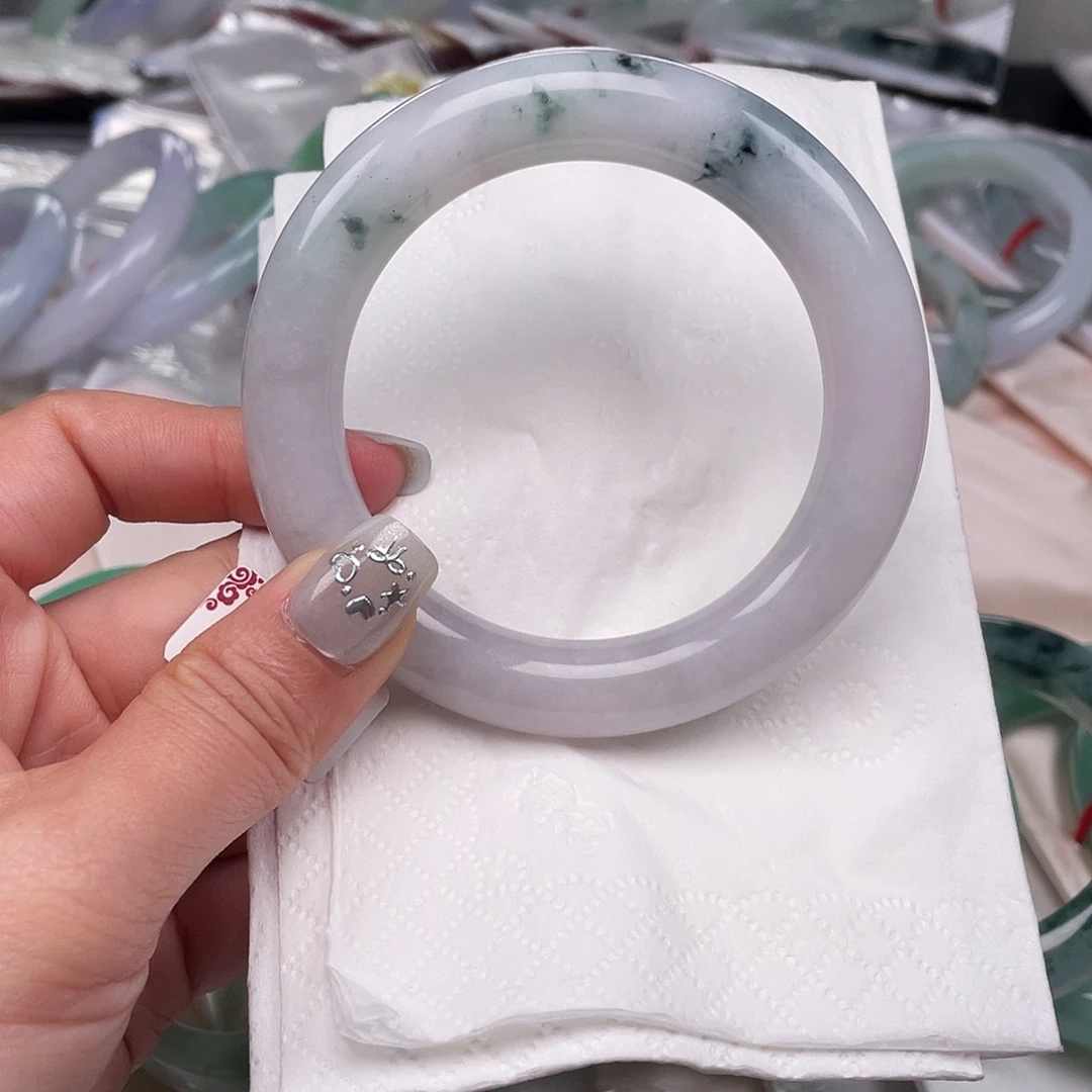 翡翠未镶嵌手镯018