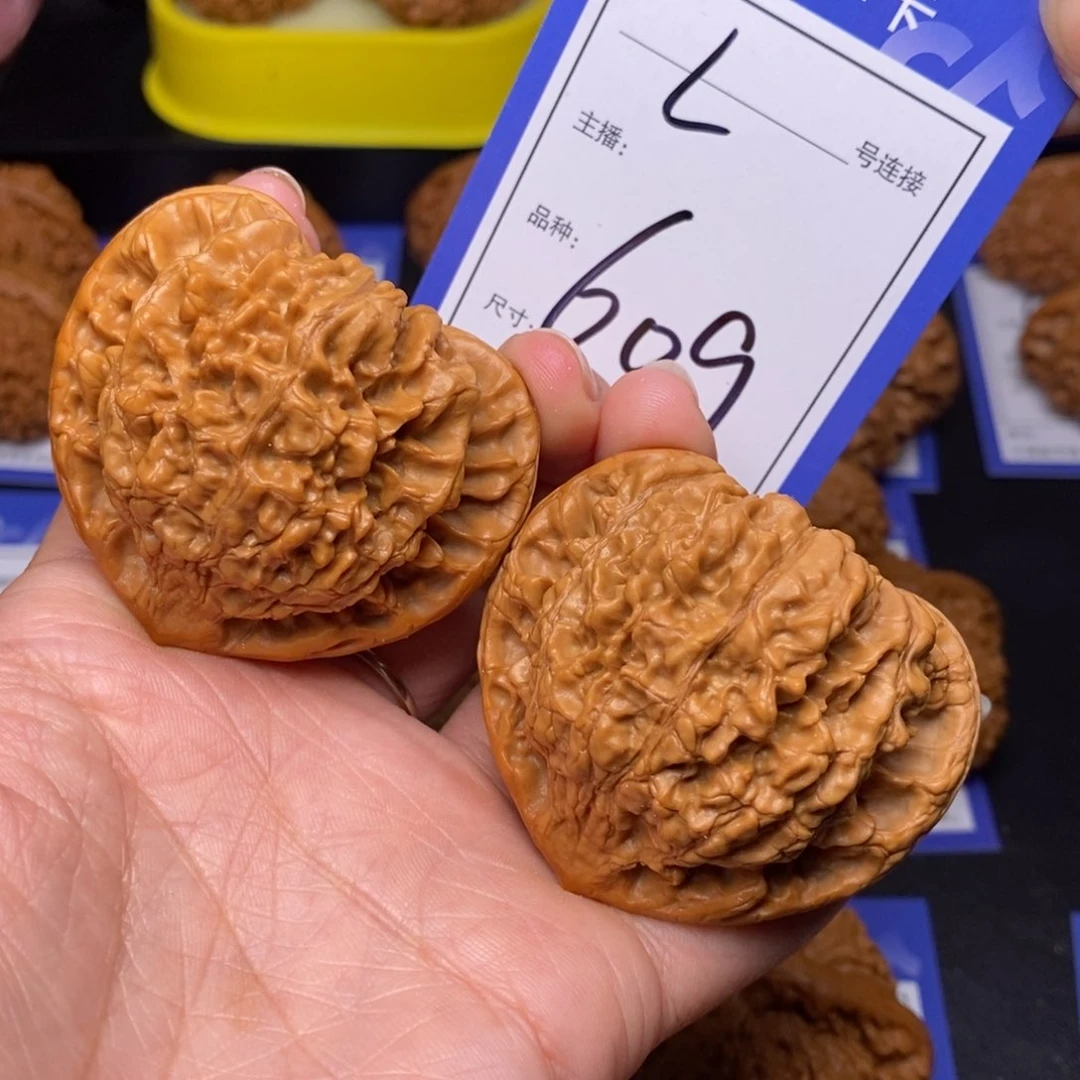 文玩核桃把件51官帽609