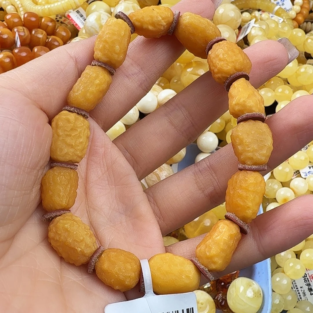 琥珀未镶嵌珠宝奇石