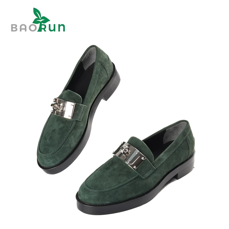 原创【乐福鞋】牛皮鞋面 舒适羊皮内里 真皮大底 跟高2cm