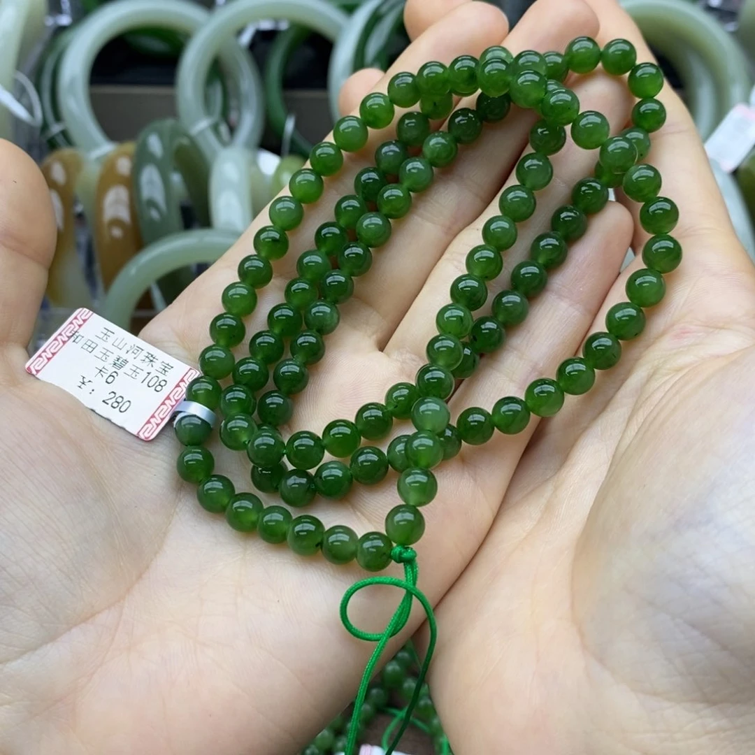 和田玉未镶嵌挂件卡6多样性拍一发一