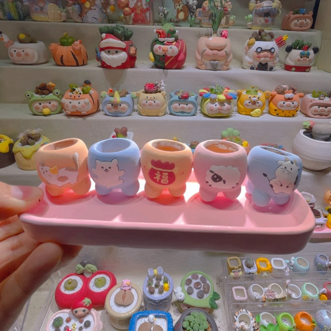 032纯手工制作重工盆盆25一个