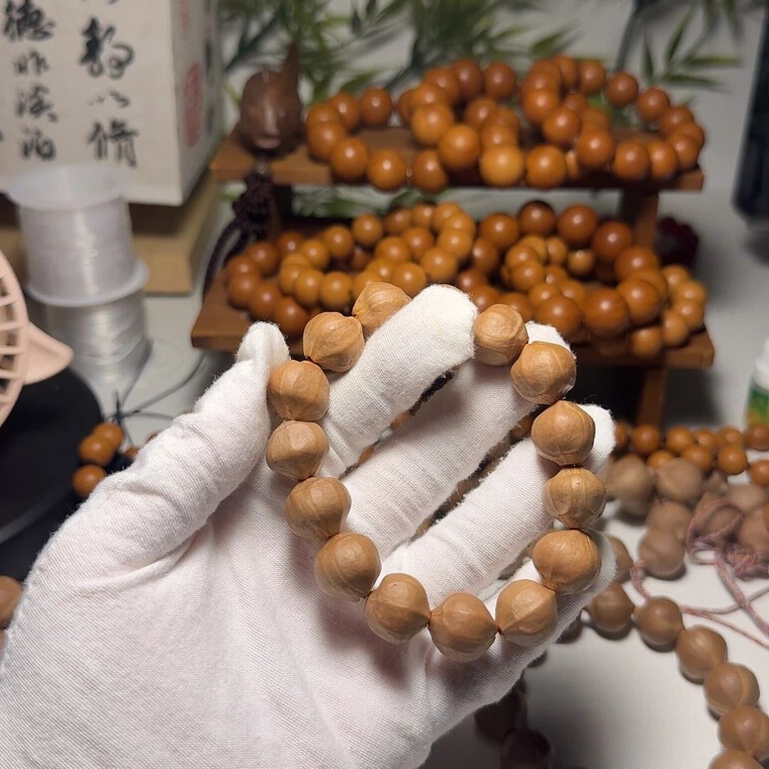 木质类1.5原皮蒜头橄榄核